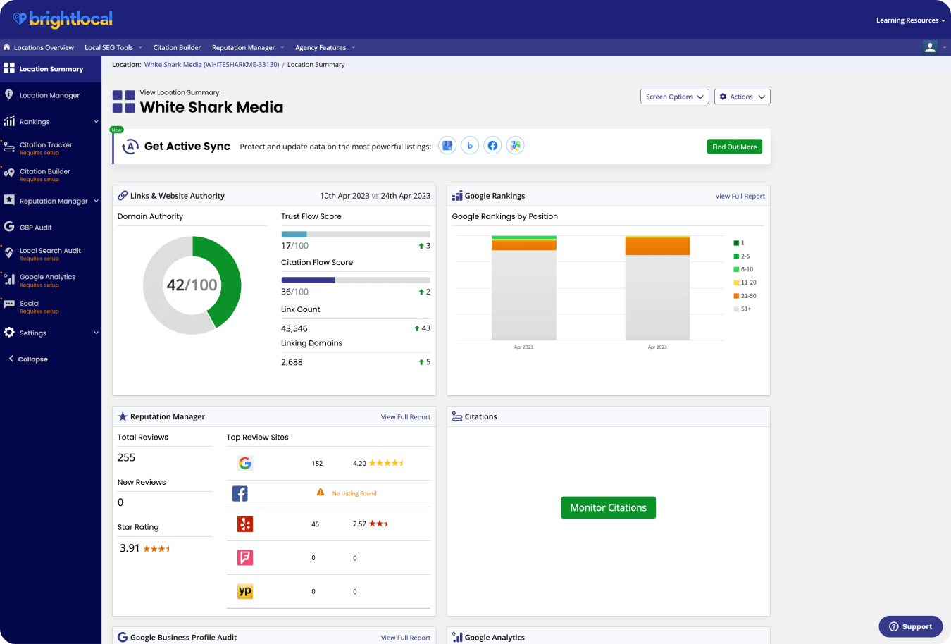 Brightlocal Tool